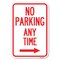 Signmission No Parking Anytime with Right Arrow Heavy-Gauge Aluminum Sign, 12" x 18", A-1218-23775 A-1218-23775 - alternate 1